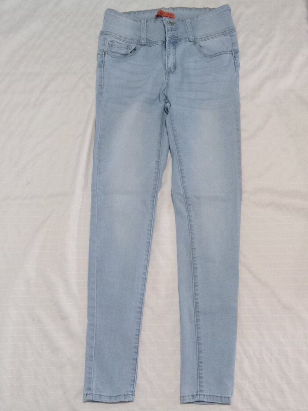 The perfect WAX Jeans "Butt, I love you" skinny jeans with 3 buttons size 7